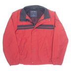 NAUTICA Mesh Lined Mens Rain Jacket Red 90s S