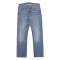 LEVI'S 501 Mens Blue Regular Straight Denim Medium W32 L31 Cotton Zip Closure
