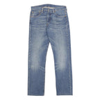 LEVI'S 501 Mens Blue Regular Straight Denim Medium W32 L31 Cotton Zip Closure