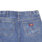 LEVI'S Womens Denim Blue Casual Shorts M W32 Distressed Hem Raw Edge