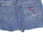 LEVI'S Womens Denim Blue Casual Shorts M W32 Distressed Hem Raw Edge