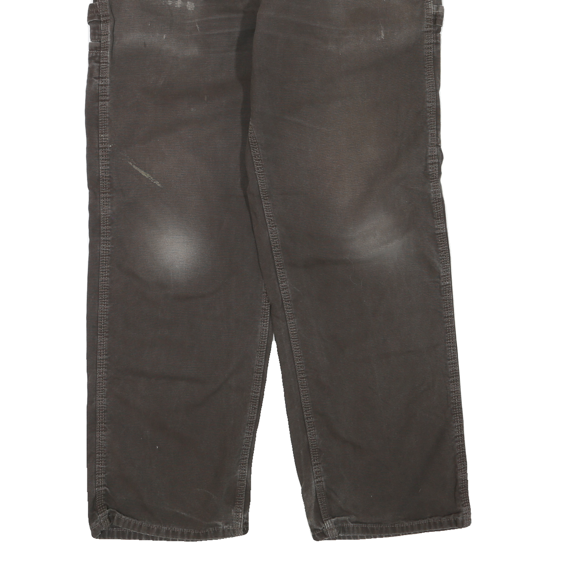 CARHARTT Mens Regular Fit Straight Leg Denim Dark W36 L30 Workwear Zip