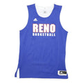 ADIDAS Mens Blue Reno Basketball Vest L Sleeveless Crew Neck Sports Jersey