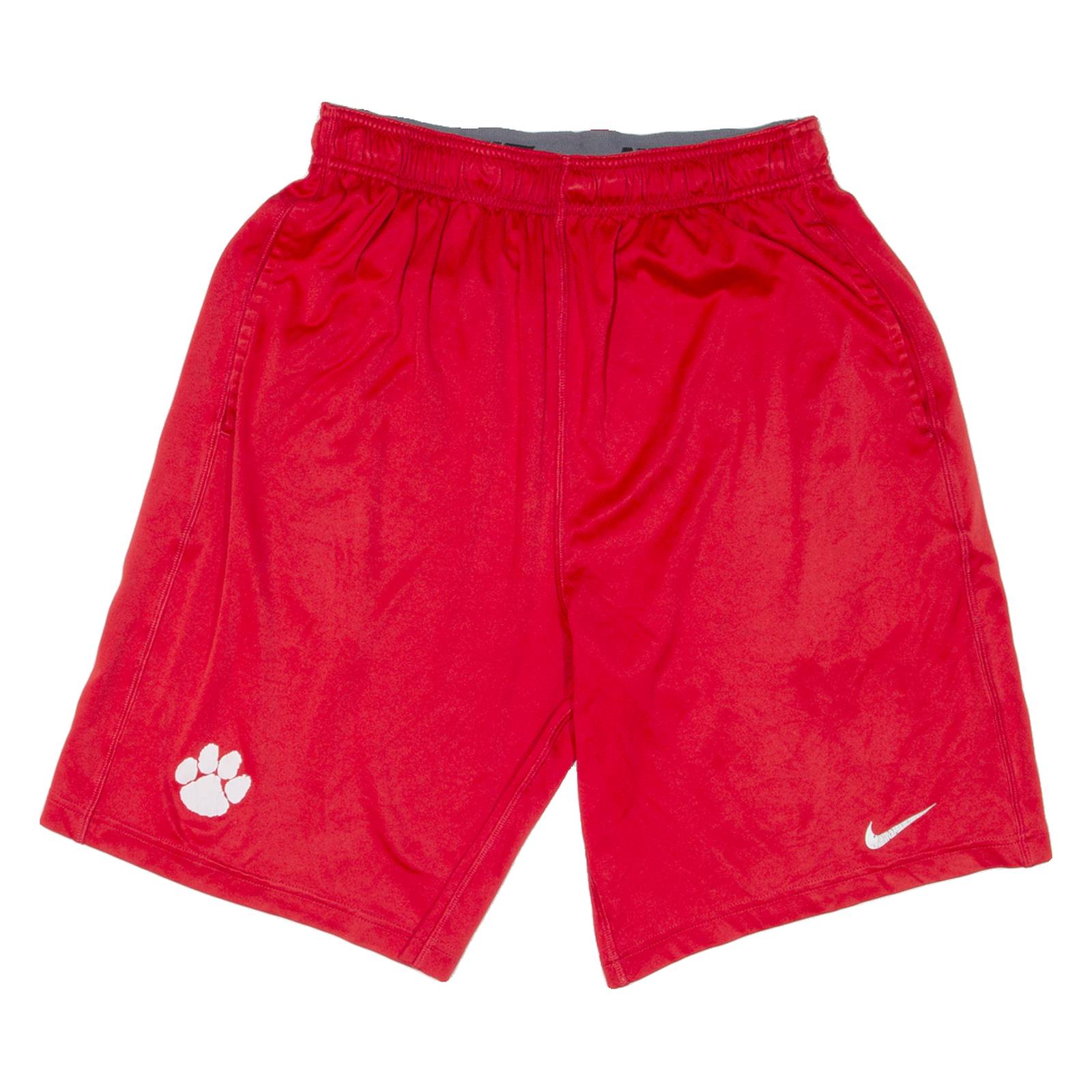 NIKE Mens Sports Shorts Red Relaxed S W26
