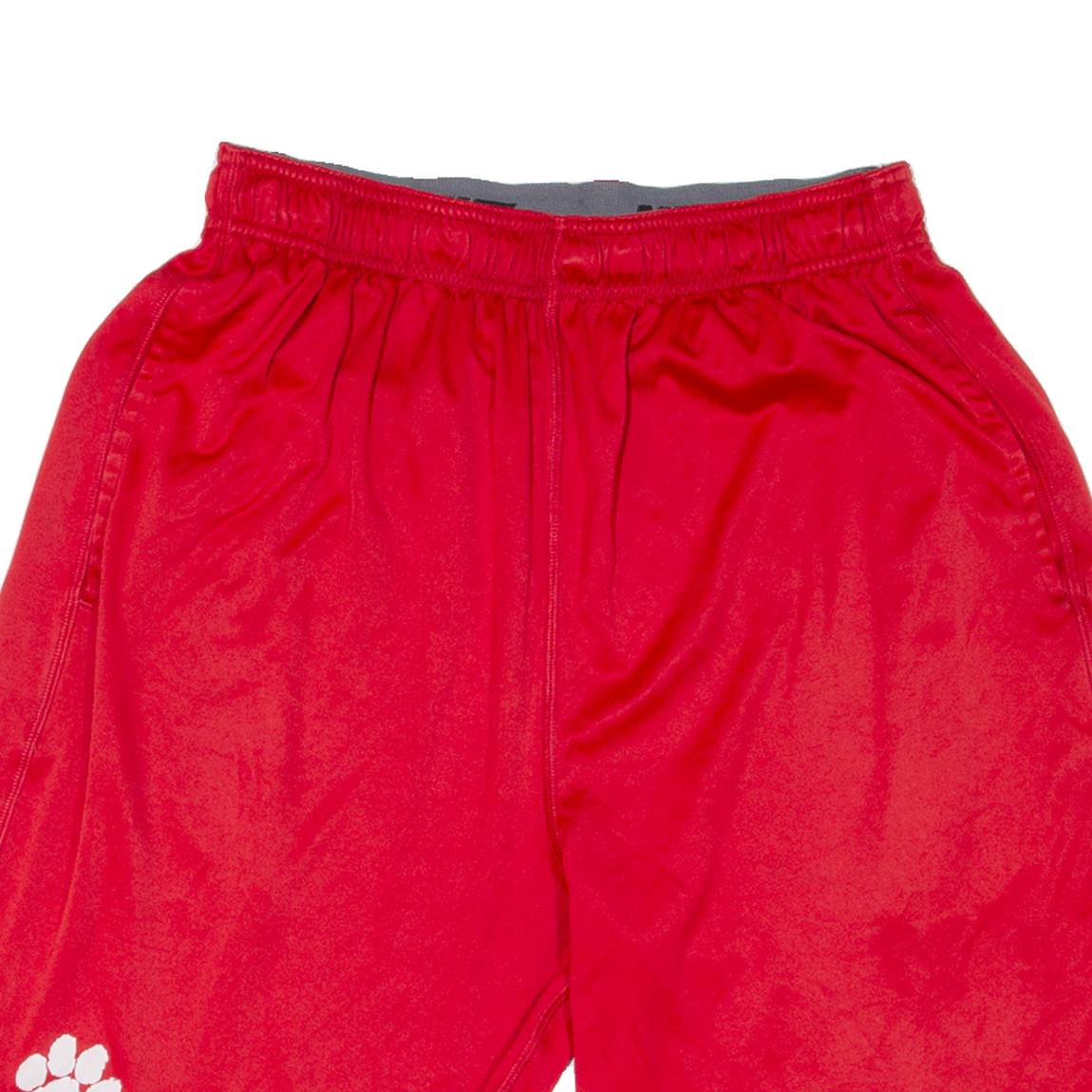 NIKE Mens Sports Shorts Red Relaxed S W26