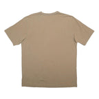 CARHARTT Mens Beige Pocket T-Shirt XL Short Sleeve Crew Neck Cotton Blend Casual