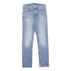 LEVI'S 511 Slim Mens Jeans Blue Slim Skinny Denim Light W30 L32 Zip Closure