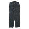 TEDDYS Womens Black Regular Straight Denim Stone Wash W32 L32 Cotton Blend Zip