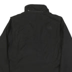 THE NORTH FACE Womens Black Outdoor Jacket L Polyester Blend Zip Plain Casual