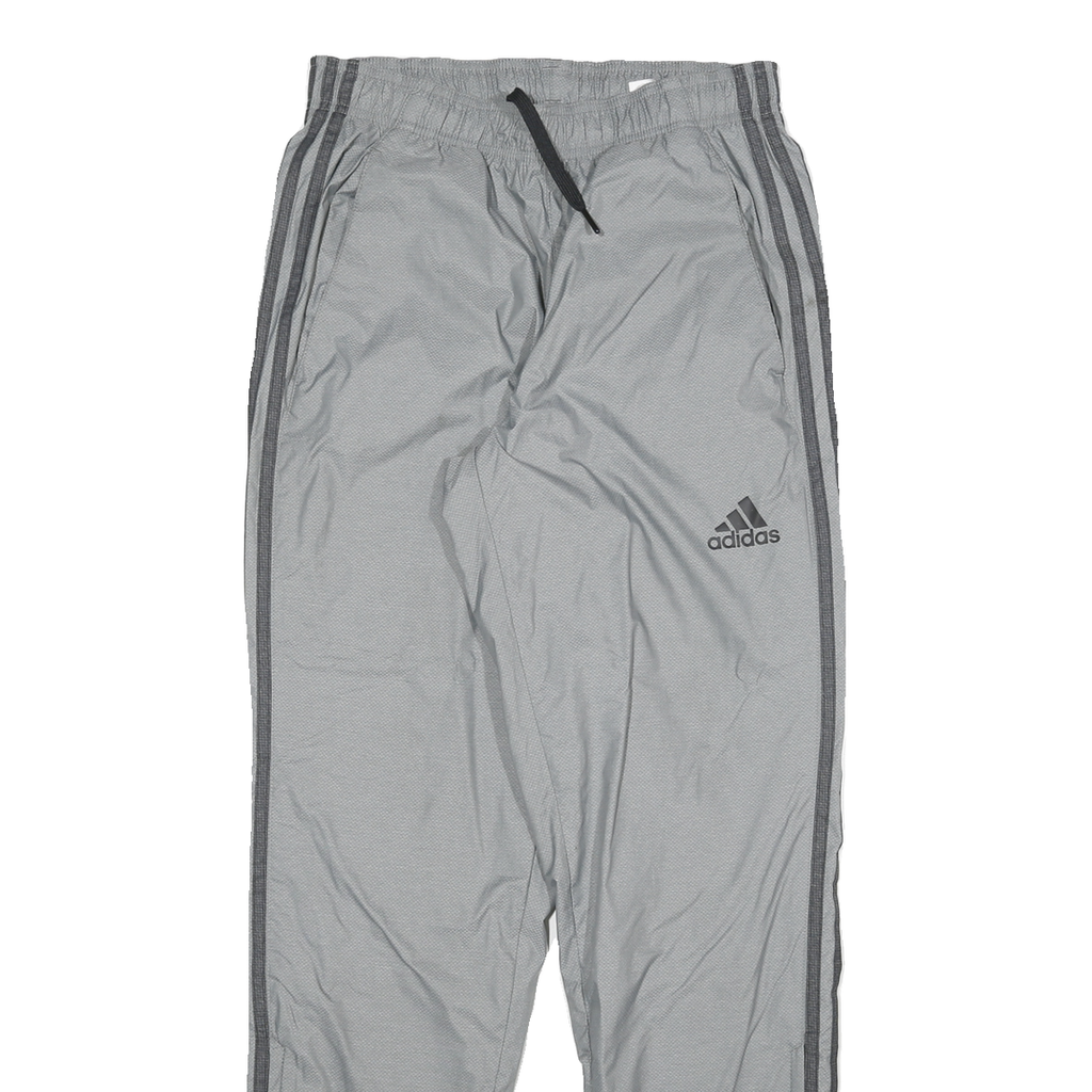 ADIDAS Mens Joggers Grey & Dark Grey Slim Tapered S W26 L30 Sportswear