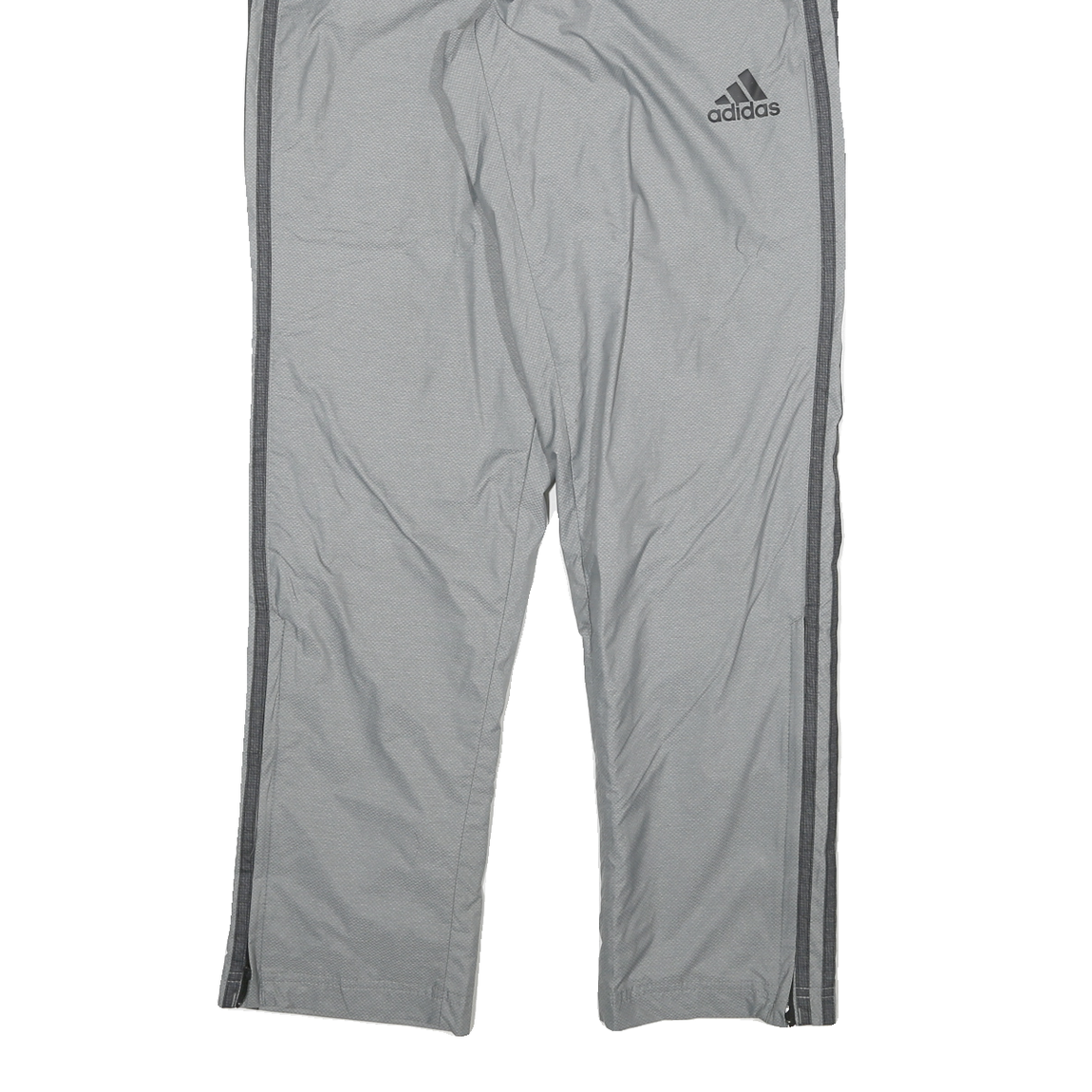 ADIDAS Mens Joggers Grey & Dark Grey Slim Tapered S W26 L30 Sportswear