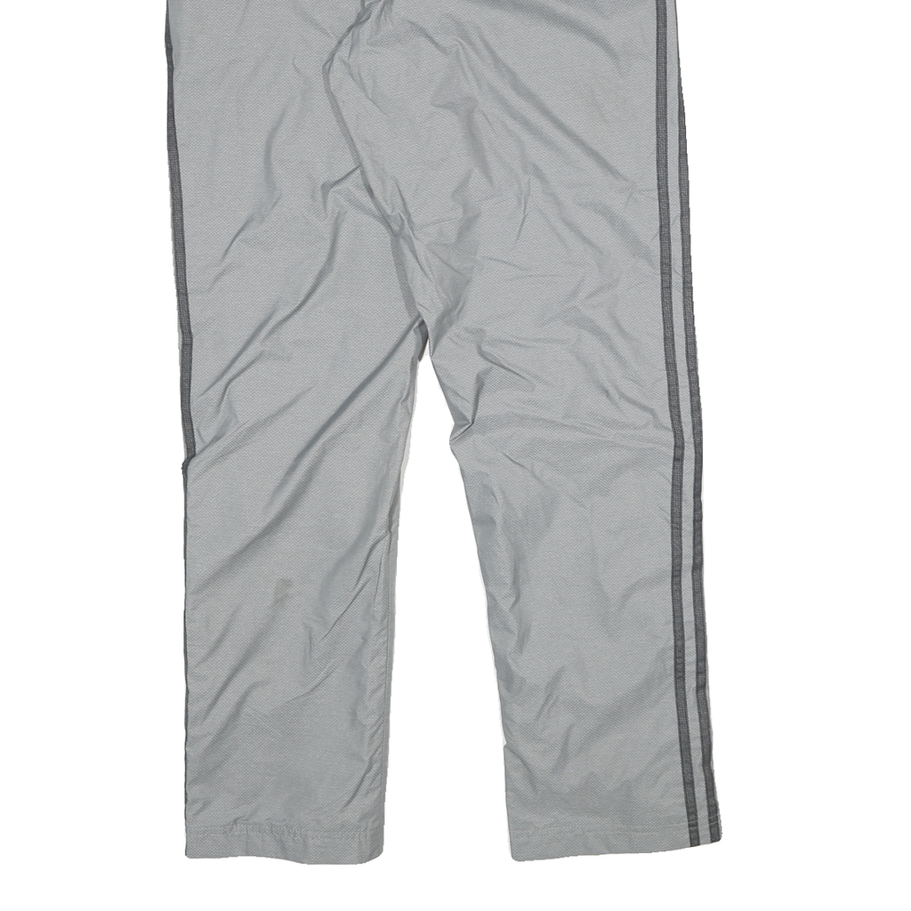 ADIDAS Mens Joggers Grey & Dark Grey Slim Tapered S W26 L30 Sportswear