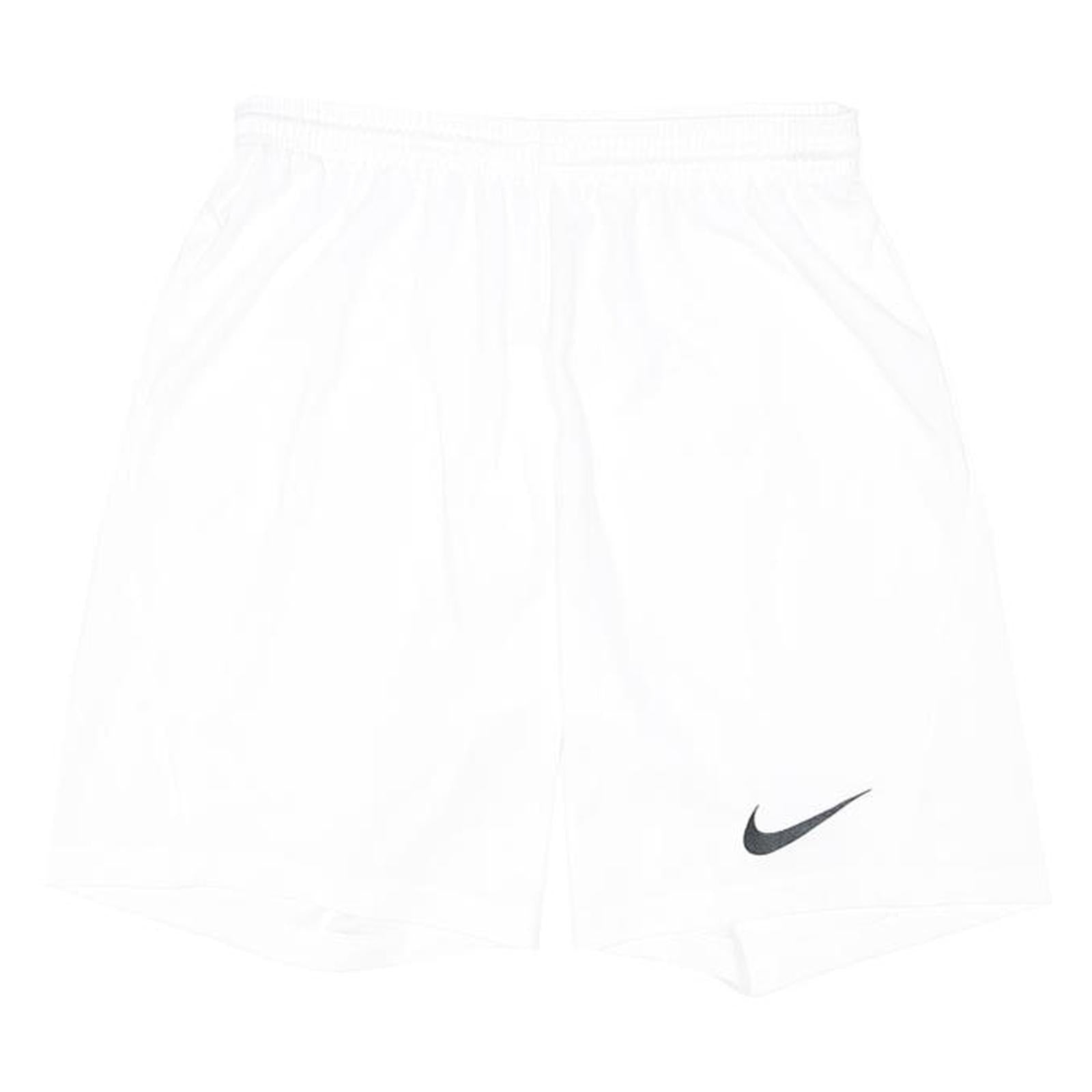 NIKE Mens White Sports Casual Shorts S W26 Polyester Blend Lightweight