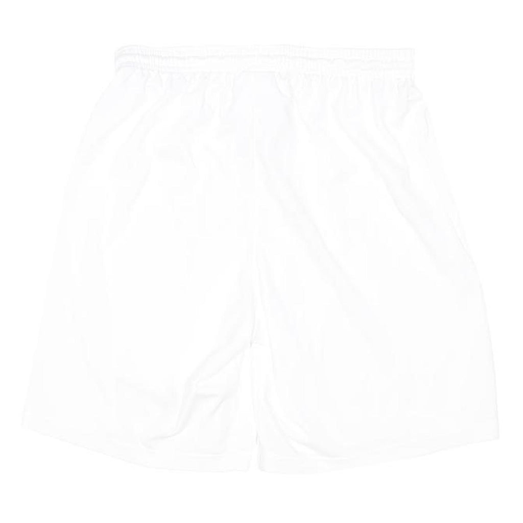 NIKE Mens White Sports Casual Shorts S W26 Polyester Blend Lightweight