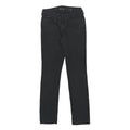 LEVI'S Womens Slim Black Jeans Denim W26 L32 Zip Classic Fit