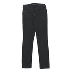 LEVI'S Womens Slim Black Jeans Denim W26 L32 Zip Classic Fit