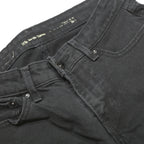 LEVI'S Womens Slim Black Jeans Denim W26 L32 Zip Classic Fit