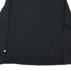 PUMA Womens Black Cotton Blend Pullover Sweatshirt 2XL High Neck Logo