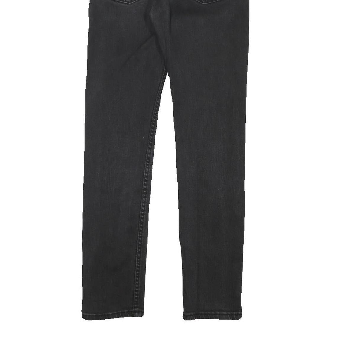 LEVI'S 510 Mens Jeans Black Slim Skinny Denim W26 L27 Zip