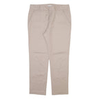 CALVIN KLEIN Womens Trousers Beige Regular Tapered W32 L28