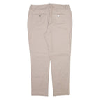 CALVIN KLEIN Womens Trousers Beige Regular Tapered W32 L28