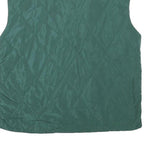 SUPERDOWN Womens Green Quilted Zip Jacket XS Polyester Blend Sleeveless