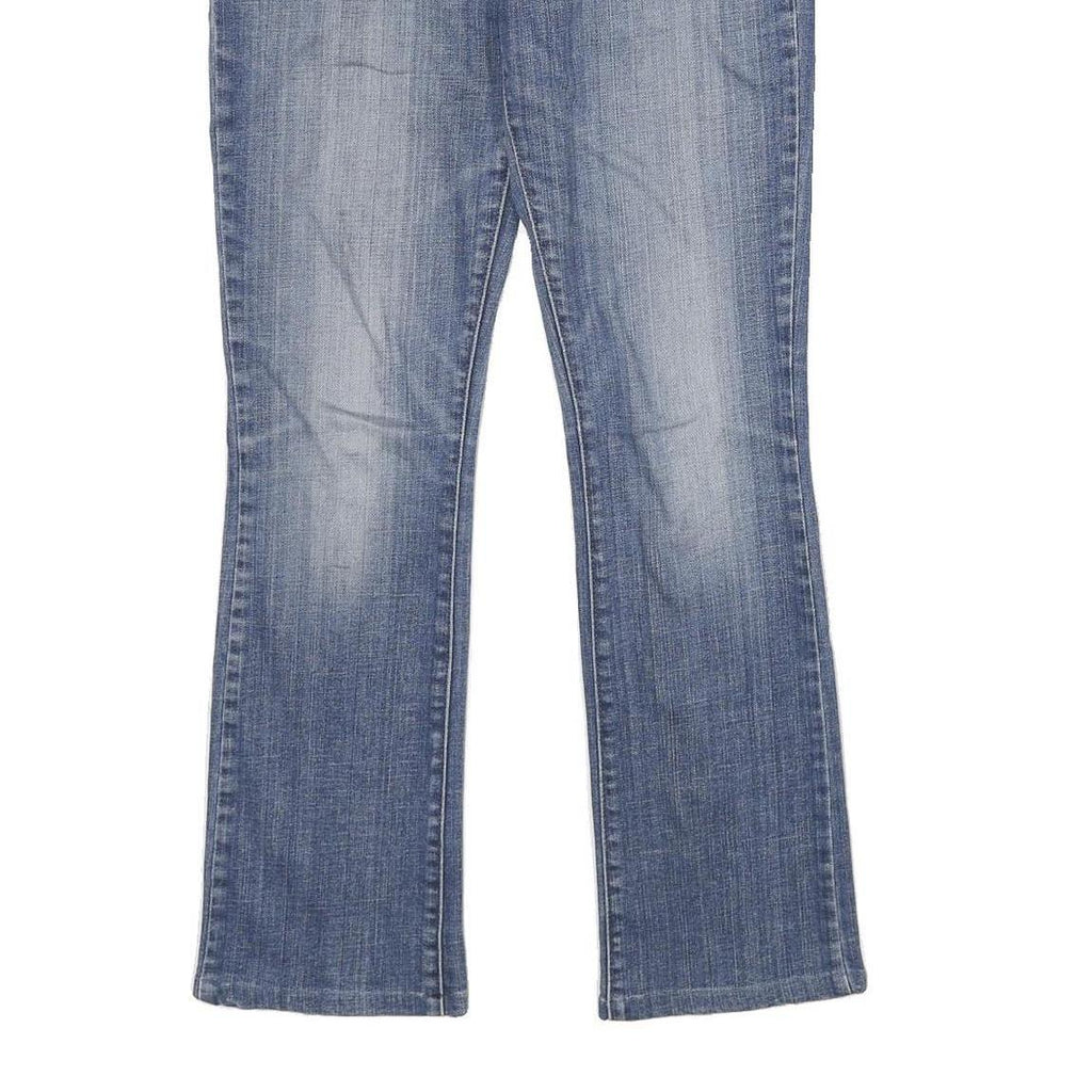 LEVI'S Demi Curve Bootcut Skinny Womens Jeans Blue Relaxed Bootcut Denim Medium