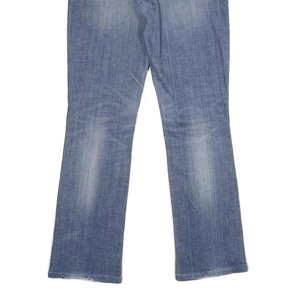 LEVI'S Demi Curve Bootcut Skinny Womens Jeans Blue Relaxed Bootcut Denim Medium