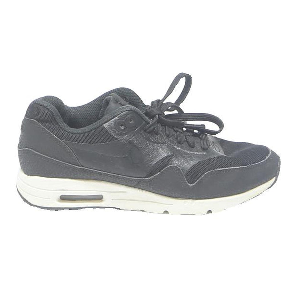 NIKE Air Max 1 Girls Sneaker Footwear Black Synthetic UK 3 Comfort Sport