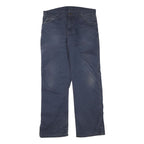 DICKIES Mens Jeans Blue Regular Straight Denim W36 L33 Workwear Durable