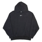 REEBOK Womens Black Hoodie M