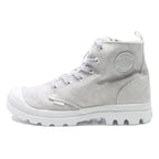 PALLADIUM Pampa Hi Womens Canvas Boots White UK 7 Lightweight Durable