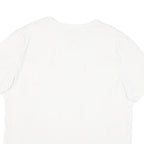 TOMMY HILFIGER Mens White T-Shirt XL Short Sleeve Crew Neck Minimal Logo