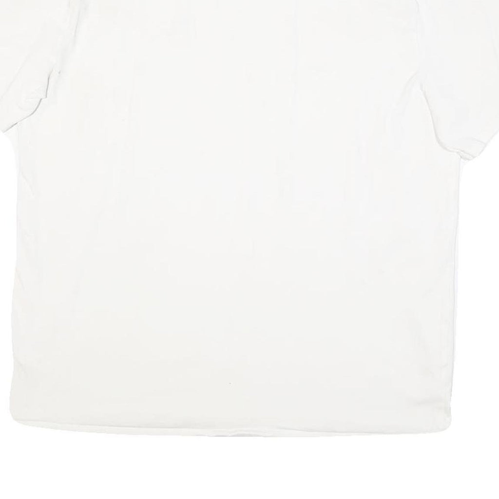 TOMMY HILFIGER Mens White T-Shirt XL Short Sleeve Crew Neck Minimal Logo