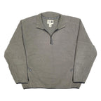 BASS AMERICAN CLASSICS Mens Grey Pullover Plain Crew Neck Basic Knit L Polyester