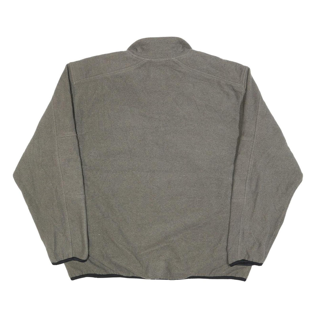 BASS AMERICAN CLASSICS Mens Grey Pullover Plain Crew Neck Basic Knit L Polyester