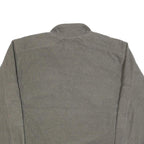 BASS AMERICAN CLASSICS Mens Grey Pullover Plain Crew Neck Basic Knit L Polyester