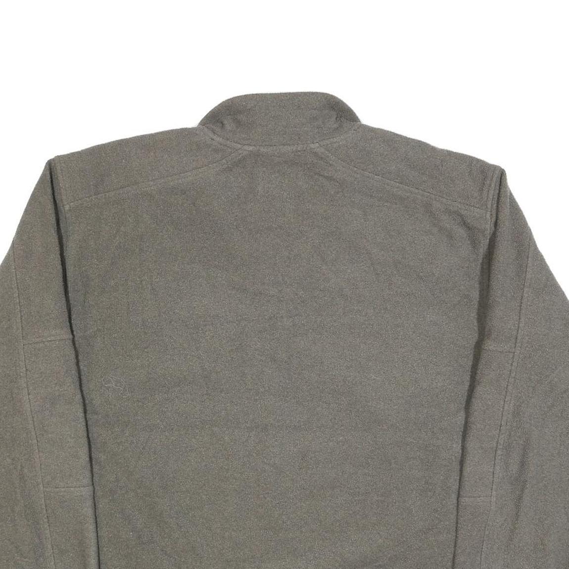 BASS AMERICAN CLASSICS Mens Grey Pullover Plain Crew Neck Basic Knit L Polyester