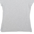 TOMMY HILFIGER Womens Grey Polo Shirt M Ryder Cup Embroidered Logo Classic