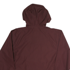CHAMPION Mens Maroon Pebble Beach Hooded Jacket S Polyester Blend Zip Casual