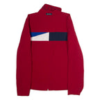 NAUTICA Mens Rain Jacket Red Colourblock S
