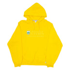 RUSSELL ATHLETIC University Of Alberta Mens Yellow Hoodie USA S