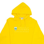 RUSSELL ATHLETIC University Of Alberta Mens Yellow Hoodie USA S