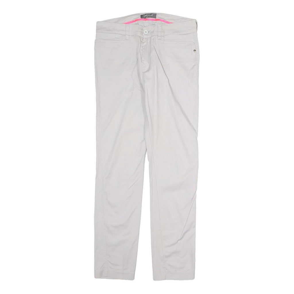 CAMOMILLA Womens Cotton White Slim Skinny Trousers W28 L26 Casual Stylish