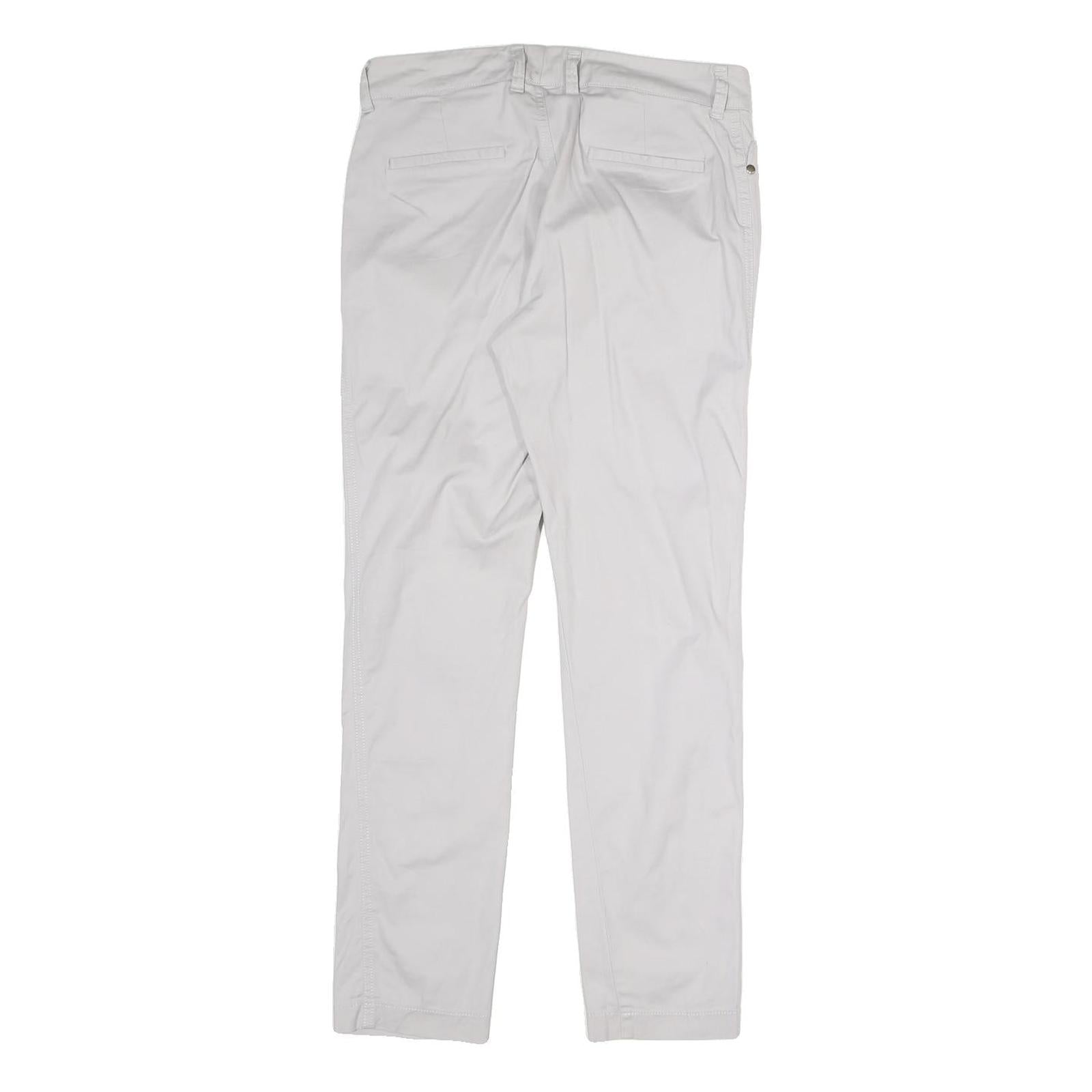 CAMOMILLA Womens Cotton White Slim Skinny Trousers W28 L26 Casual Stylish