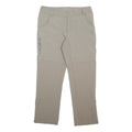 THE NORTH FACE Womens Nylon Beige Regular Leg Trousers W30 L28 Outdoor Zip