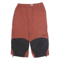 JACK WOLFSKIN 3/4 Length Outdoor Mens Trousers Red Regular Straight W28 L20
