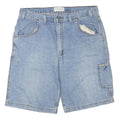 LEVI'S Mens Denim Shorts Light Blue XL W40 Casual Cotton Blend Classic Fit