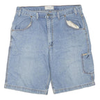LEVI'S Mens Denim Shorts Light Blue XL W40 Casual Cotton Blend Classic Fit