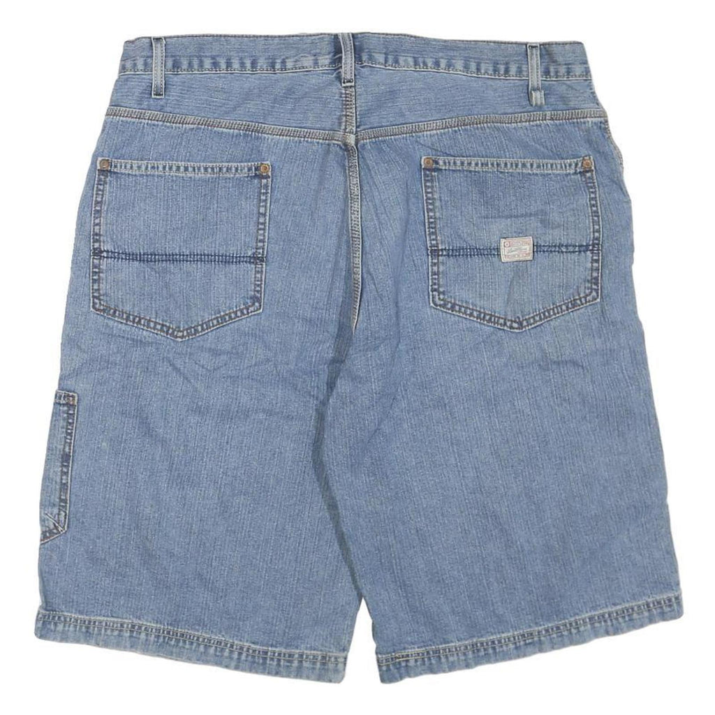 LEVI'S Mens Denim Shorts Light Blue XL W40 Casual Cotton Blend Classic Fit